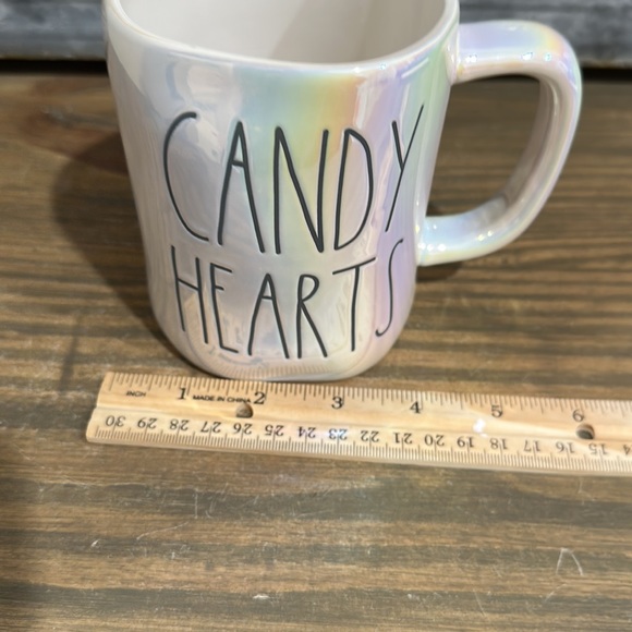 Rae Dunn 2020 CANDY HEARTS Iridescent Mug - Picture 10 of 11